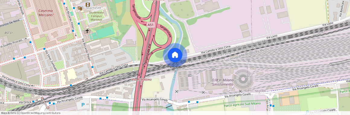 Via Camillo e Otto Cima, Milan, Lombardy 20134