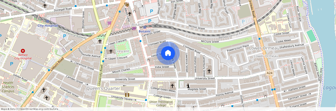 Apt 1, 9 Wolseley Street, Belfast, BT9 1LG