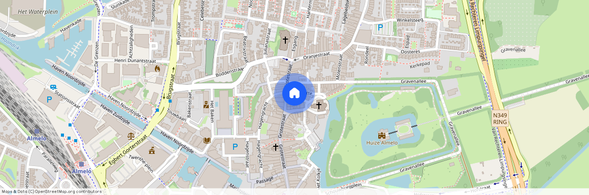 Binnenstad Noord, 7607 CN, Grotestraat, Almelo