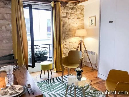 Logement à Paris, Location meublée - Studio T1 - Les Halles, Bourse - Sentier - Montorgueil (PA-765) - Photo 4
