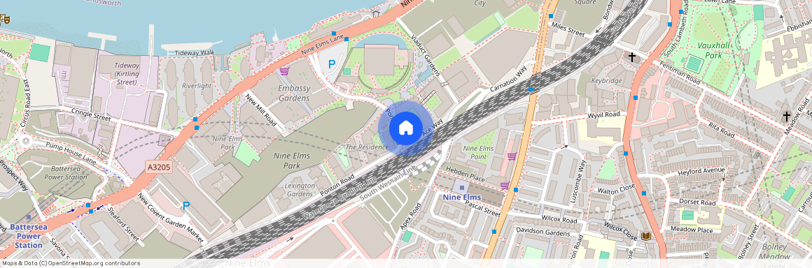 Charles Clownes Walk, Nine Elms, London, SW11
