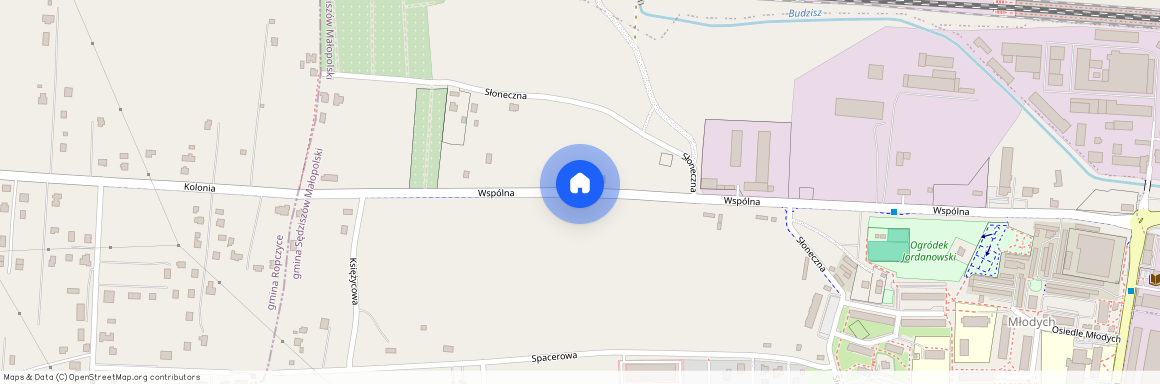 ul. Słoneczna, Sędziszów Małopolski, Sędziszów Małopolski, ropczycko-sędziszowski, podkarpackie