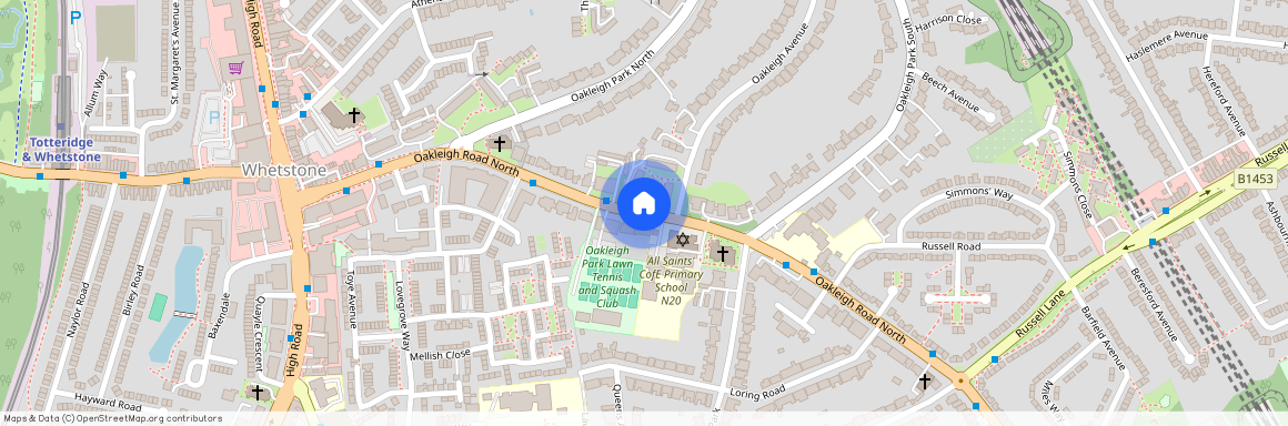 Oakleigh Road North London N20, London, N20