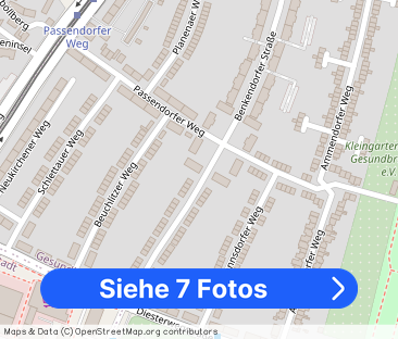 2 Raum-Whg. m. Badewanne - Foto 1