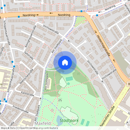 90409 Nürnberg (Mittelfr) - Nordstadt