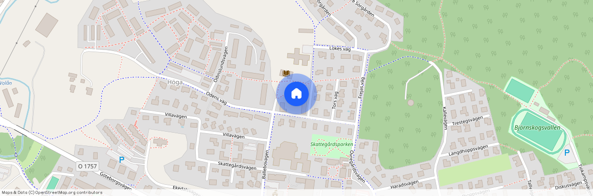 Odens väg 12A, Bollebygd