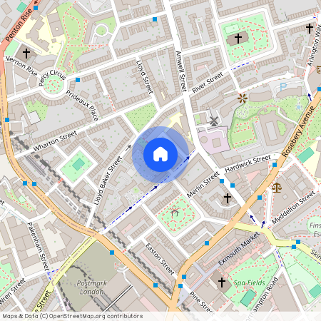 Fernsbury Street, Clerkenwell, WC1X, London