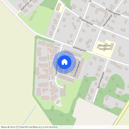 Gotland Vibble Tvinnaregatan, Visby