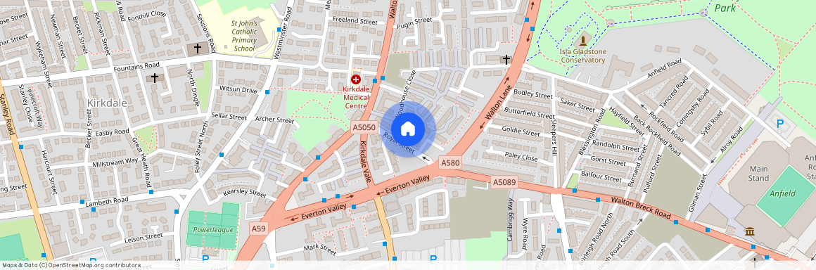 Regal Walk, Liverpool, L4