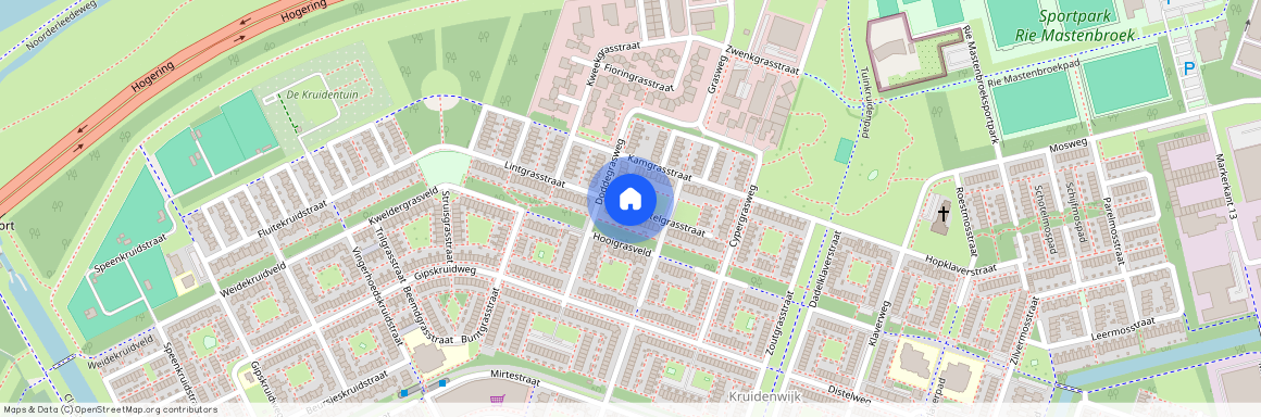 Kruidenwijk Noord- midden, 1313 BG, Borstelgrasstraat, Almere