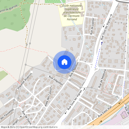 rue de Mercure, Clermont-Ferrand