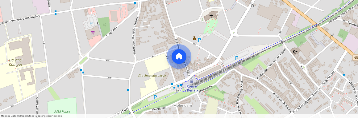 Stationsstraat, 19A, 0201, 9600, Ronse