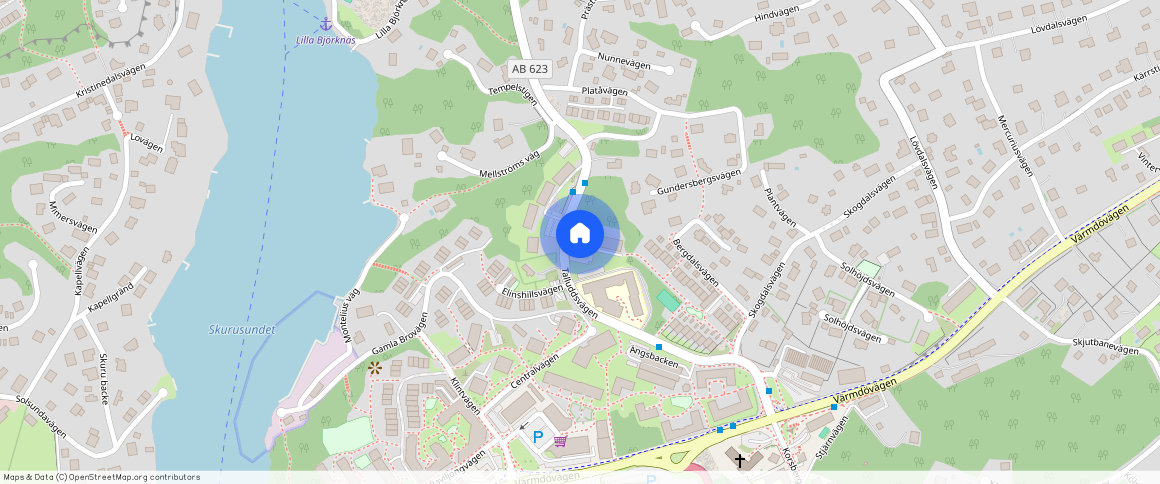 Talluddsvägen **, Björknäs