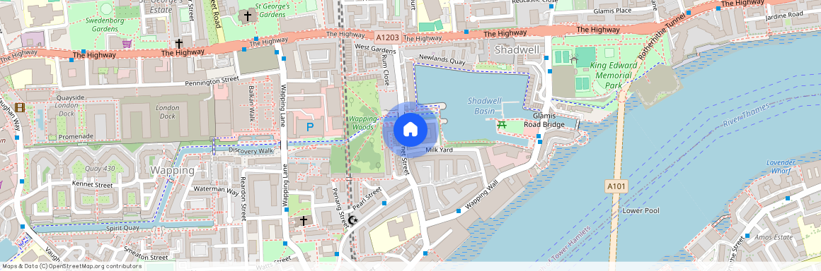 Benson Quay, Wapping, London, E1W
