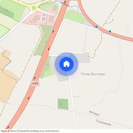 Three Burrows, Blackwater, Truro, Cornwall, TR4