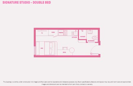 Signature Studio Apartment-Double Bed with High Floor - Photo 5