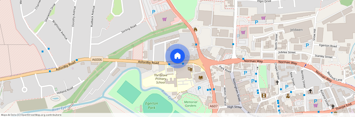 LAURIEKNOWE VILLA, 26A ASFORDBY ROAD, MELTON MOWBRAY