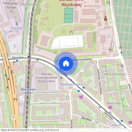 ul. Wawrzyszewska, Młynów, Wola, Warszawa, mazowieckie