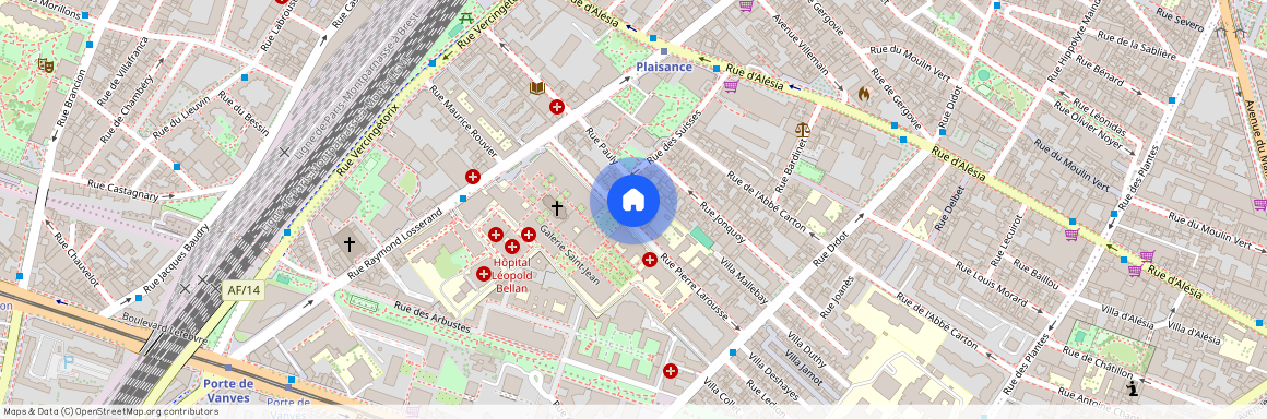 75014, Paris 14E Arrondissement