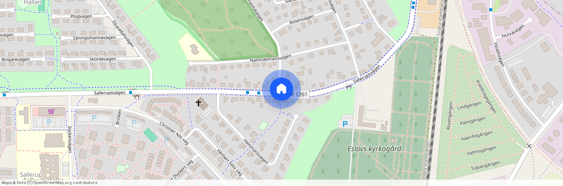 Sallerupsvägen, Eslöv