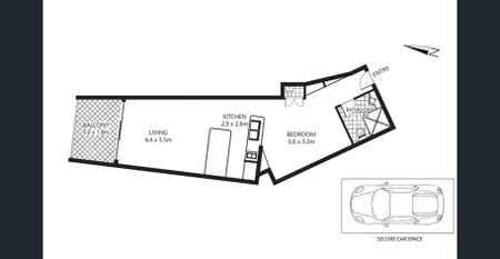 Stylish Studio with Parking in Prestigious Pyrmont - Photo 4