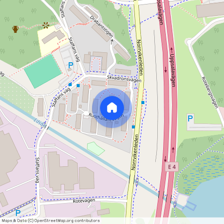 Rusthållarevägen 7, Rotsunda