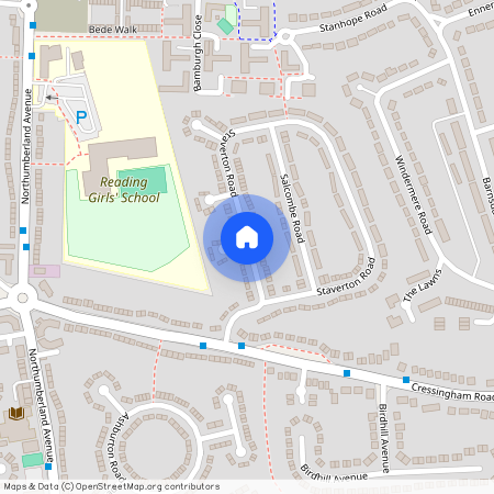 Staverton Road, Reading, RG2