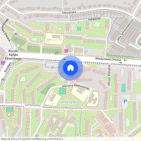 Uroczysko, ul. Klonowa, Kielce, Uroczysko