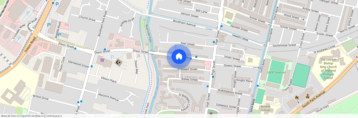 Dixon Street Lincolnshire, Lincoln LN5