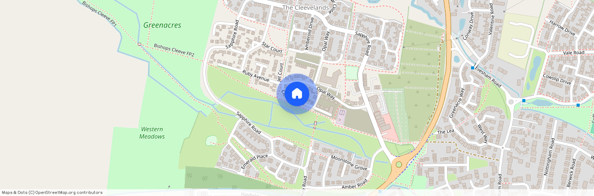 Citrine Place, Bishops Cleeve, Cheltenham, Gloucestershire, GL52