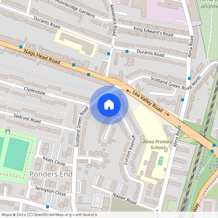 Curzon Avenue, Enfield, Middlesex, EN3