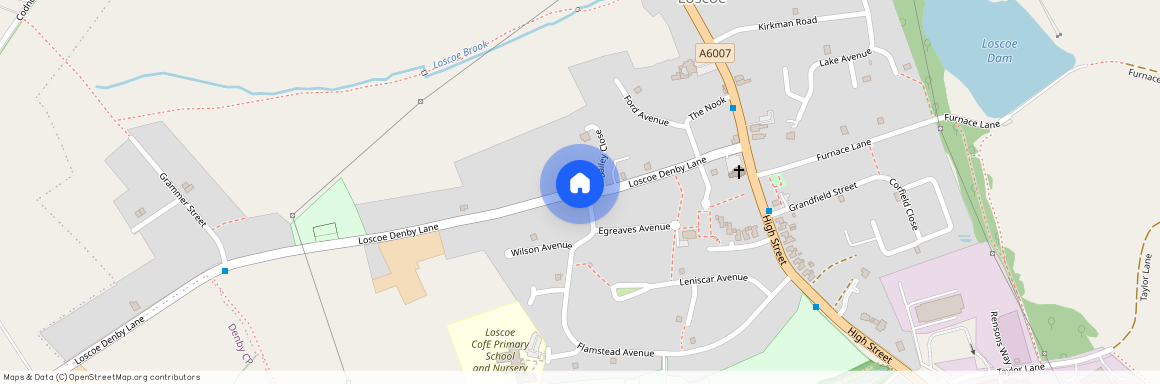 Loscoe-Denby Lane, Loscoe, Heanor, Derbyshire, DE75