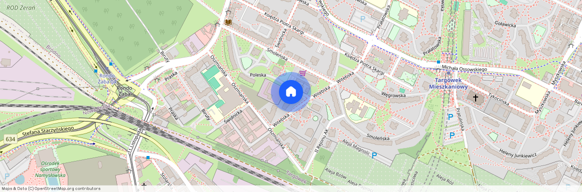 ul. Poleska, Targówek Mieszkaniowy, Targówek, Warszawa, mazowieckie