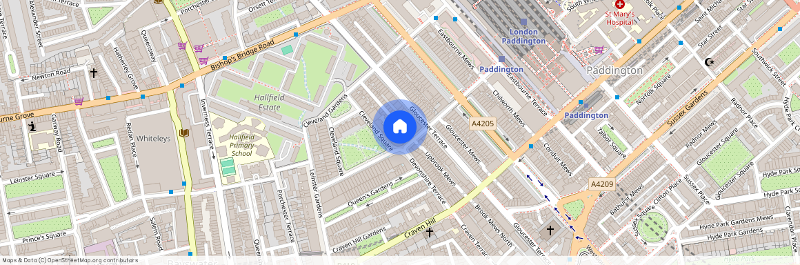 Gloucester Mews West, London, W2