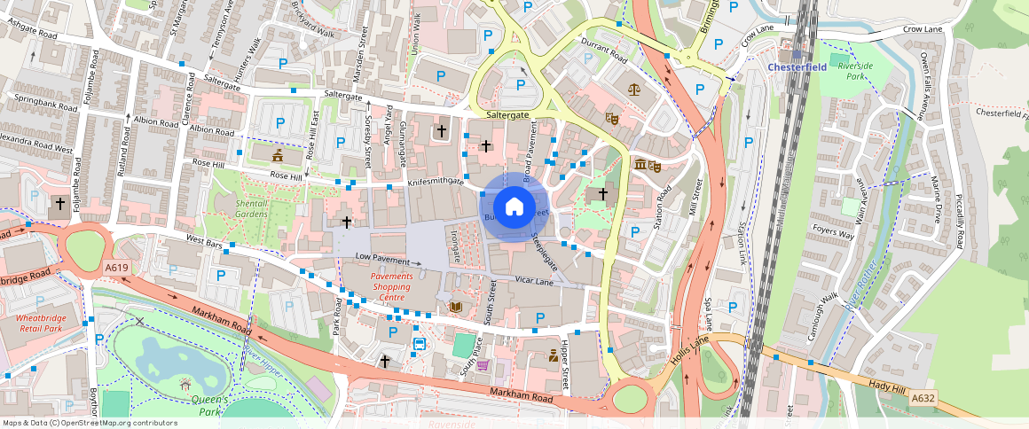 Burlington Square, Chesterfield, S40