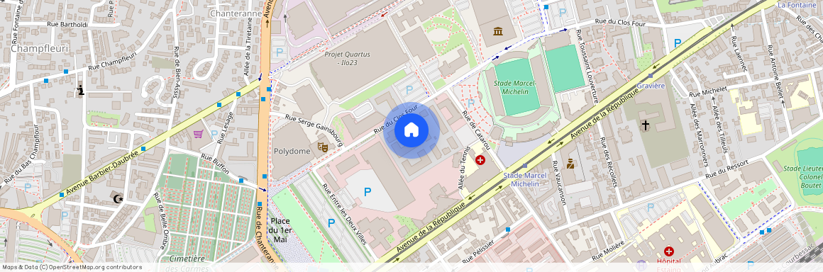 43 e Rue du Clos Four, 63100 Clermont-Ferrand, France