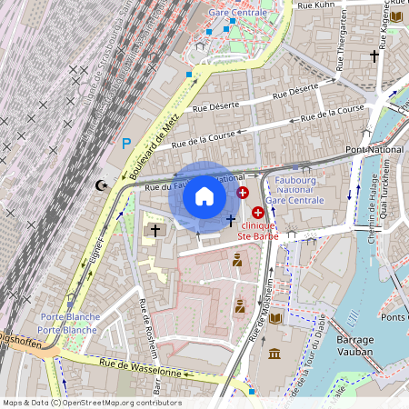 Rue Martin Bucer, Francja, Strasbourg