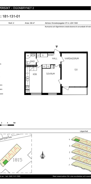 Kronetorpsgatan 37A, Segevång - Foto 2