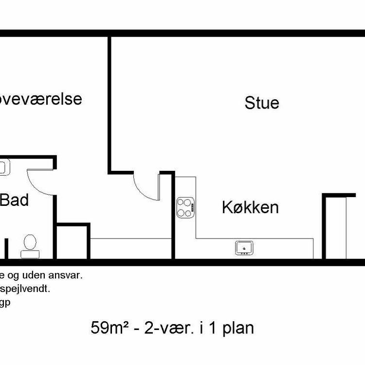 2-værelses lejlighed i Viby J - med 2 mdr. gratis leje - Photo 1