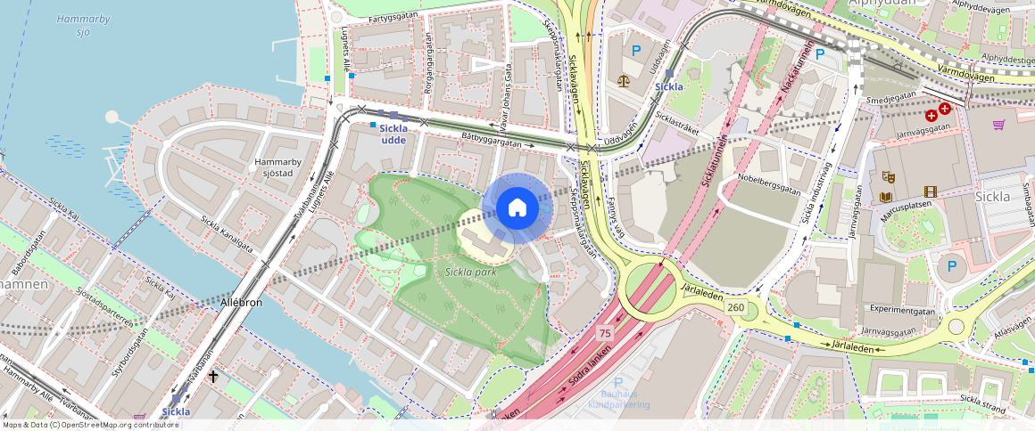 Södra Hammarbyhamnen, Stockholm, Vävar Johans Gata 12