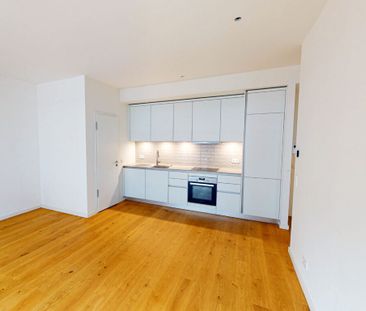 HafenCity: 2-Zimmer-Wohnung mit großem Balkon und Einbauküche zu ve... - Foto 5