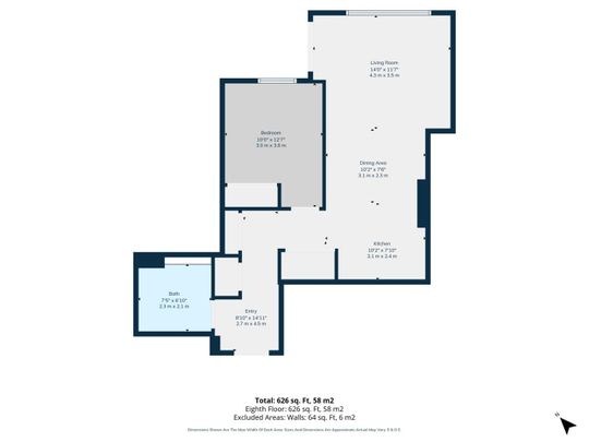 1 Bed Flat, Bow Common Lane, E3 - Photo 1