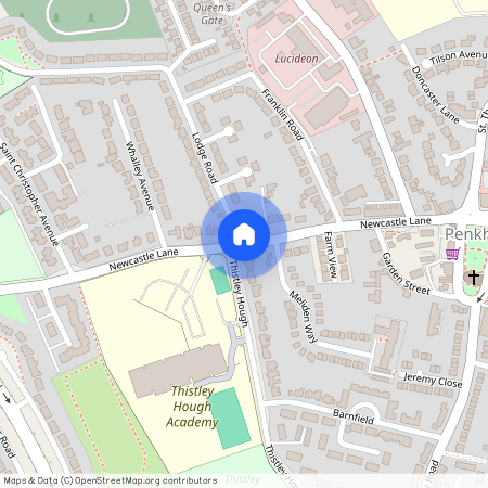 Newcastle Lane, Penkhull