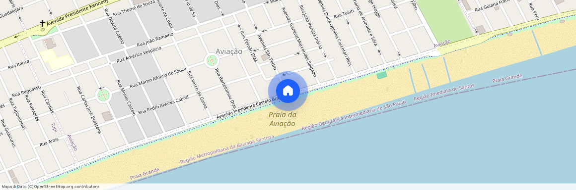 Avenida Presidente Castelo Branco - Aviação, Praia Grande - SP