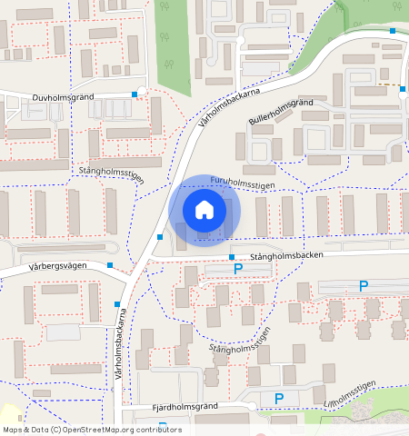 Stångholmsbacken **, Vårberg