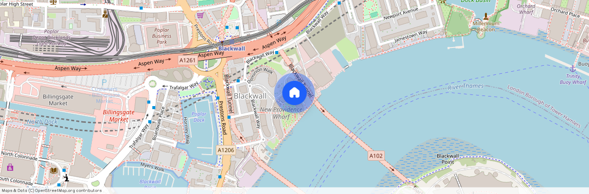 New Providence Wharf, London, E14