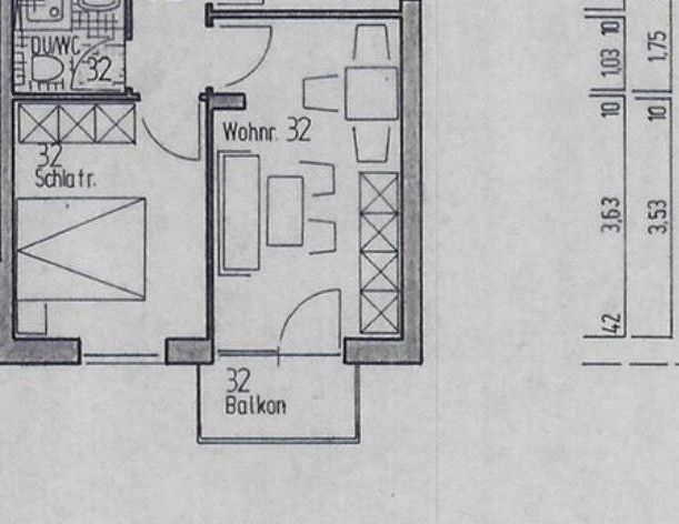 2-Zimmer-Wohnung in 2er-WG – saniert & mit Balkon - Photo 1