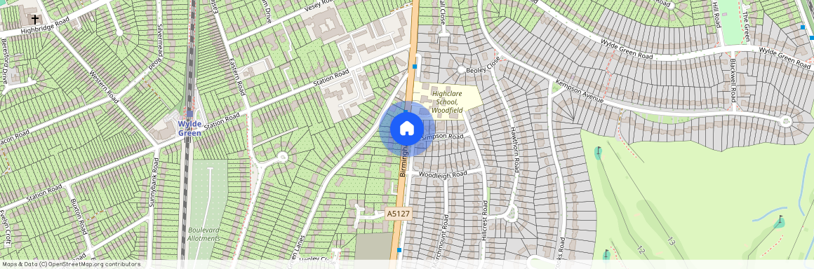 Birmingham Road, Sutton Coldfield B72