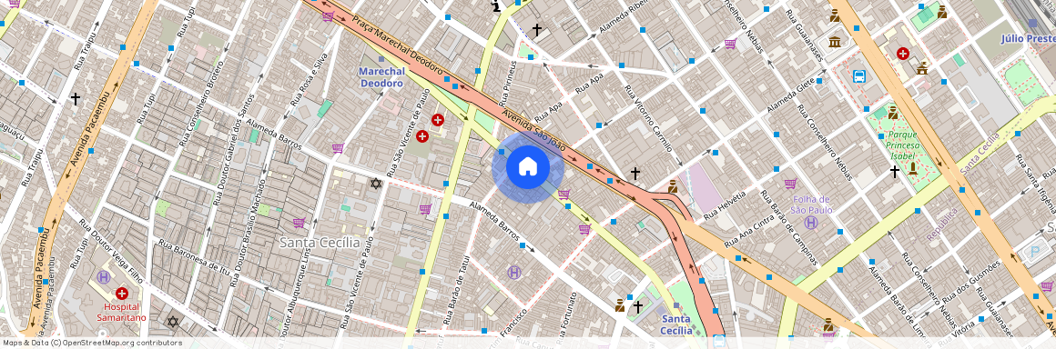 Rua das Palmeiras, 381 - próximo metrô Santa Cecilia - Vila Buarque, São Paulo, São Paulo, 01226010