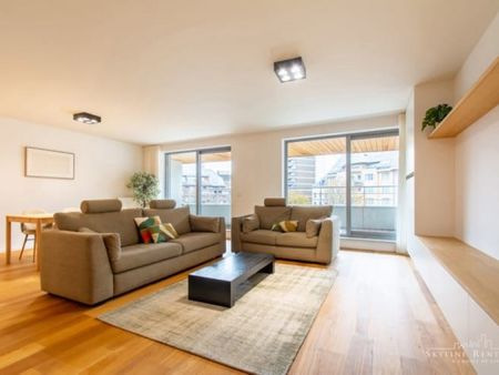 ETTERBEEK: APPARTEMENT MEUBLE 3 CHAMBRES + TERRASSE - Etterbeek - Photo 2